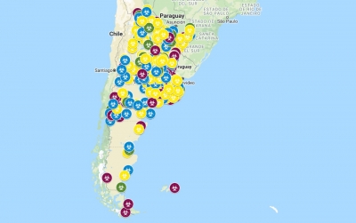 Coronavirus: son 451 los Municipios con casos positivos